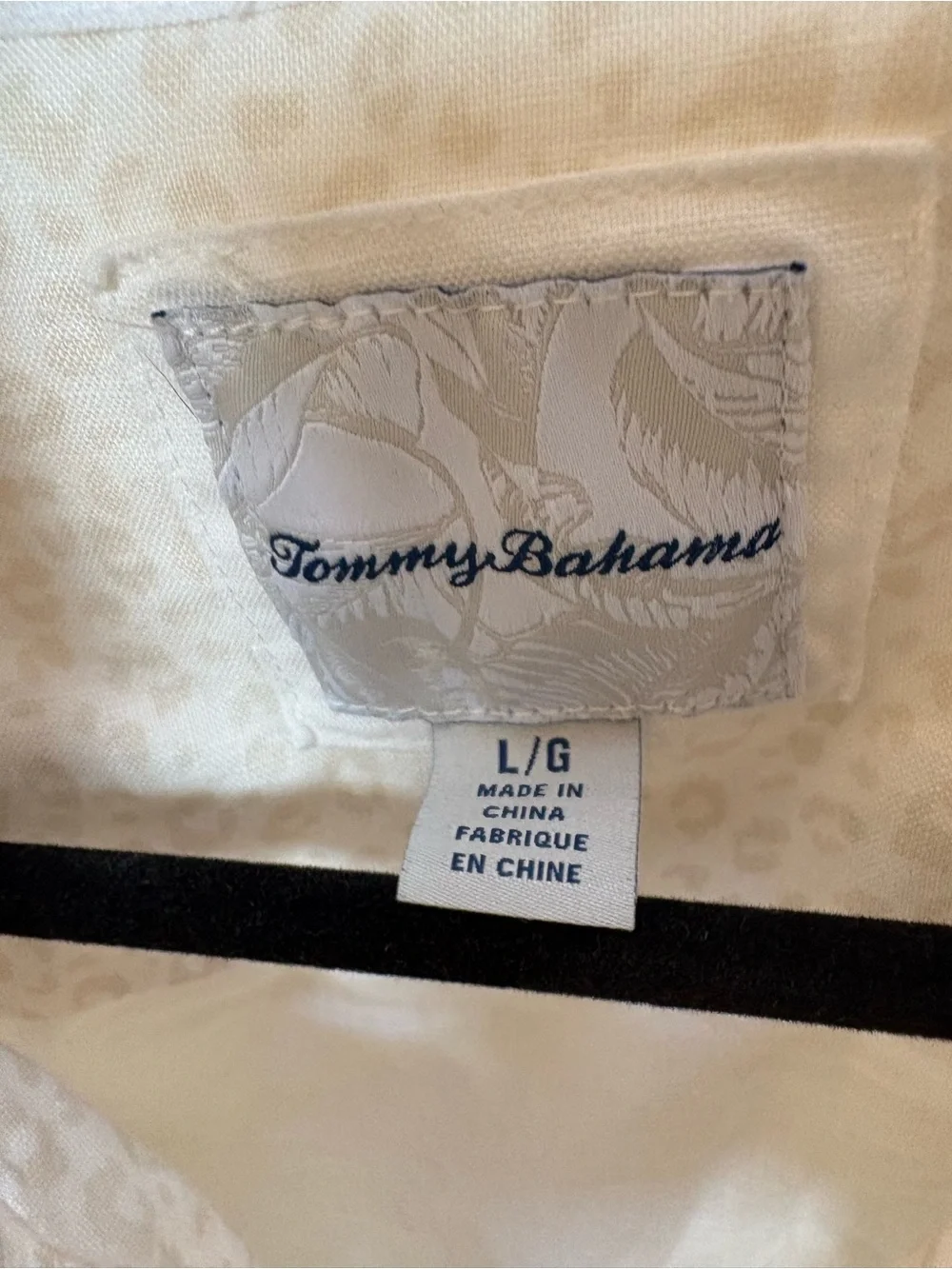 Rare Tommy Bahama White Linen Jacket—Two Palms Finished Edge - Picture 3 of 9